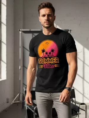 Pánské triko DSTREET NX047R ČERNÁ