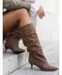 Dámské boty DSTREET ZY1455 KHAKI