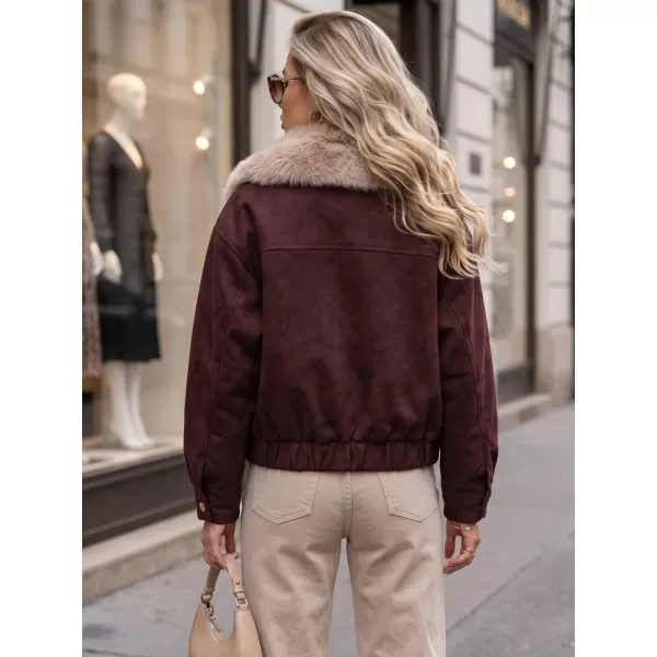  Dámská bunda DSTREET TY5696 BORDO 