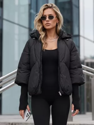 Dámská bunda DSTREET TY5826 ČERNÁ