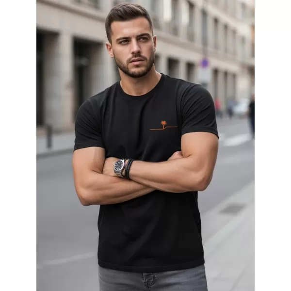  Pásnké triko DSTREET NX0156R-BK ČERNÁ 