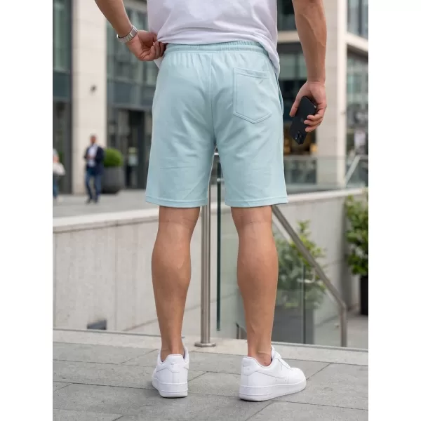  Pánské kraťasy DSTREET SX2631 SVĚTLE MODRÁ 