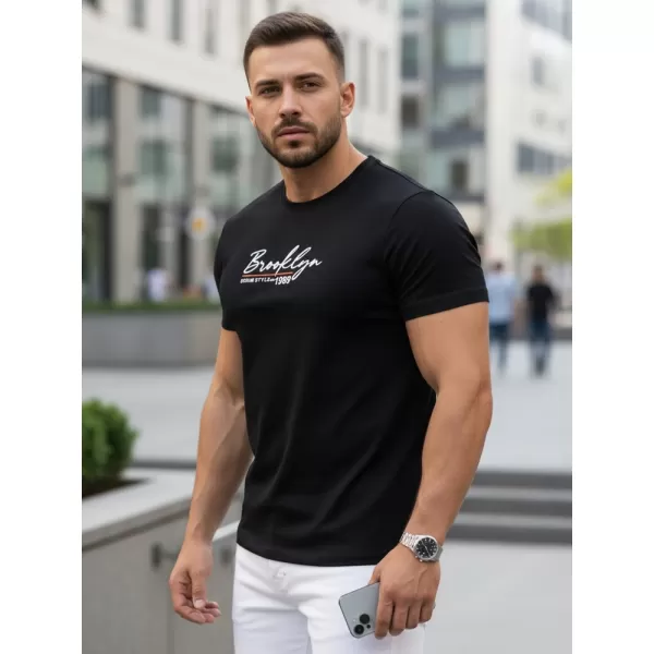  Pánské triko DSTREET RX5403 ČERNÁ 