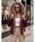 Dámská bunda DSTREET TY5985 BORDOVÁ