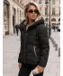 Dámská bunda DSTREET TY5943 ČERNÁ