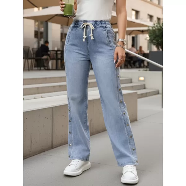  Dámské kalhoty DSTREET UY2986 MODRÁ 