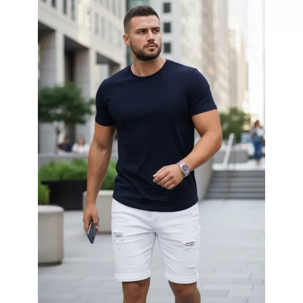  Pánské triko DSTREET RX5673 TMAVĚ MODRÁ 