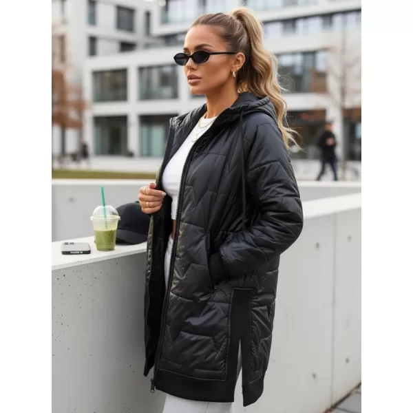  Dámská bunda DSTREET TY5809 ČERNÁ 