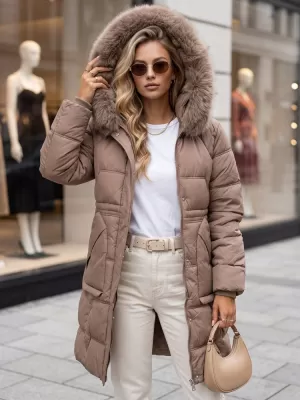 Dámská bunda DSTREET TY5821 KHAKI