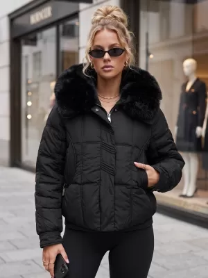 Dámská bunda DSTREET TY6037 ČERNÁ