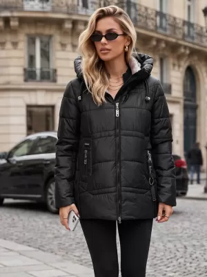 Dámská bunda DSTREET TY5950 ČERNÁ