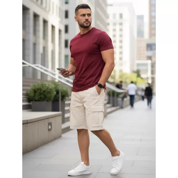  Pánské triko DSTREET RX5677 BORDO 