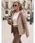 Dámská bunda DSTREET TY5882 BÉŽOVÁ