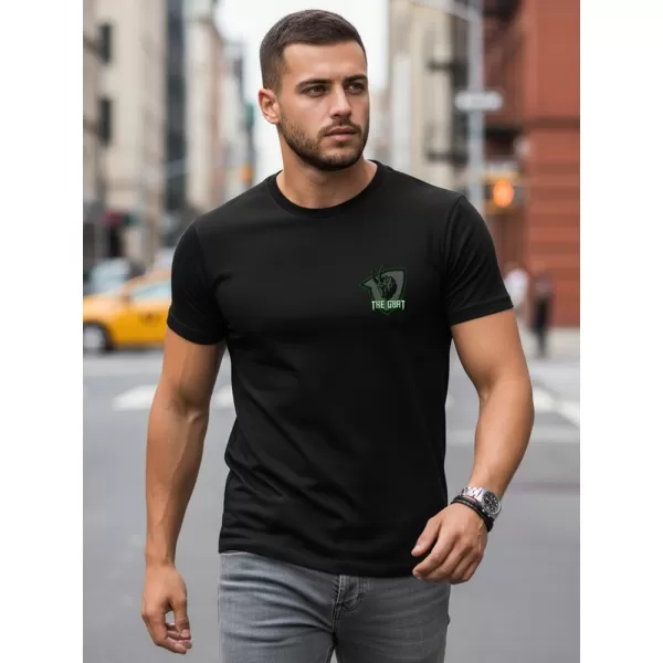  Pásnké triko DSTREET NX0153R-BK ČERNÁ 