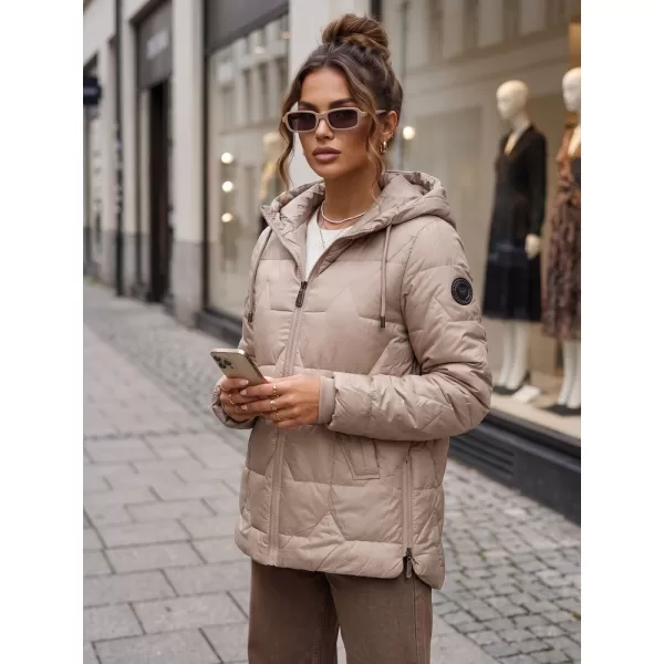  Dámská bunda DSTREET TY5799 KARAMELOVÁ 