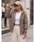 Dámská bunda DSTREET TY5868 KHAKI