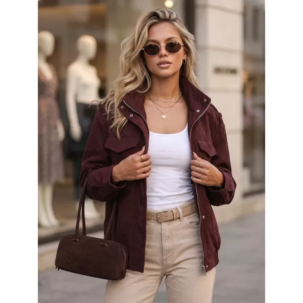  Dámská bunda DSTREET TY5915 BORDOVÁ 