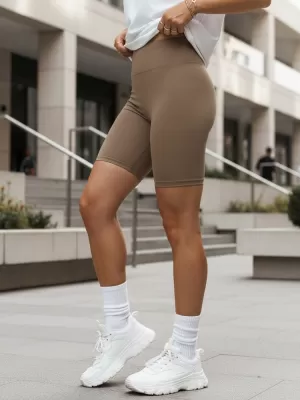 Dámské kraťasy DSTREET SY0566 KARAMELOVÁ