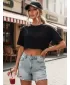 Dámská halenka DSTREET RY2496 ČERNÁ