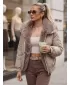 Dámská bunda DSTREET TY6009 KARAMELOVÁ