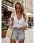 Dámské šortky DSTREET SY0472 MODRÁ