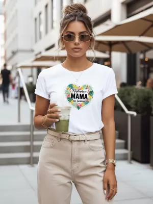 Dámské triko DSTREET NX5029RY-WH BÍLÁ