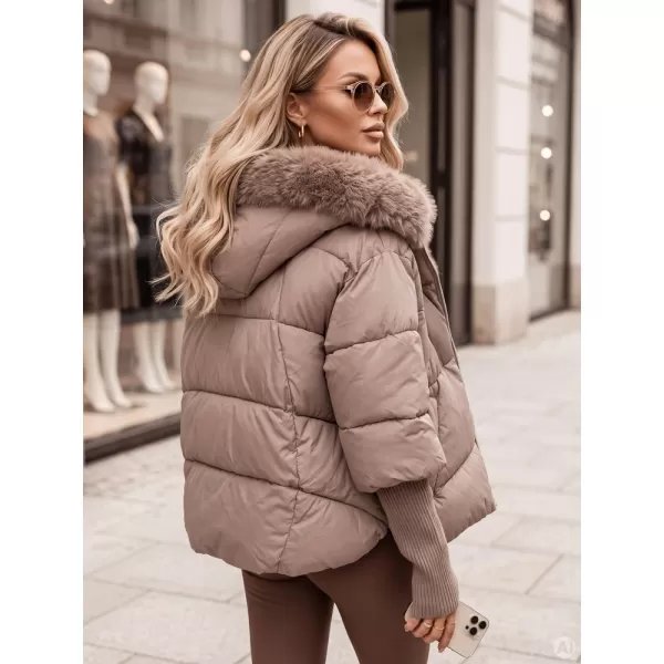  Dámská bunda DSTREET1 TY6095 BÉŽOVÁ 
