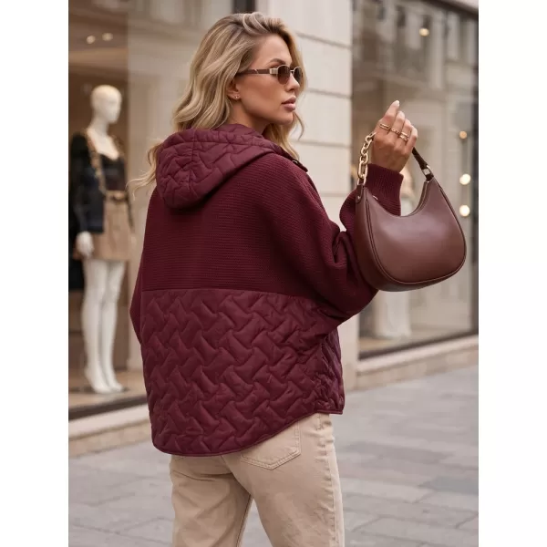  Dámská bunda DSTREET TY5916 BORDOVÁ 