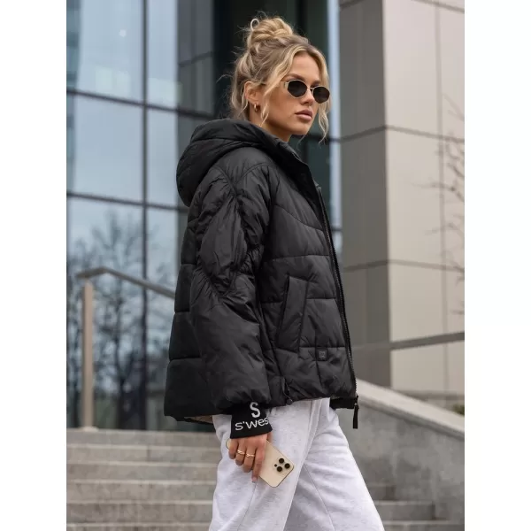  Dámská bunda DSTREET TY5759 ČERNÁ 