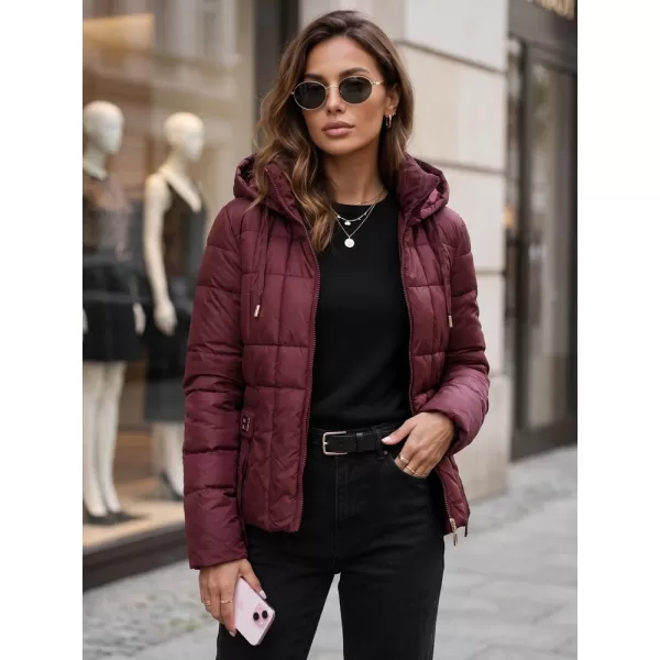  Dámská bunda DSTREET TY5859 BORDO 