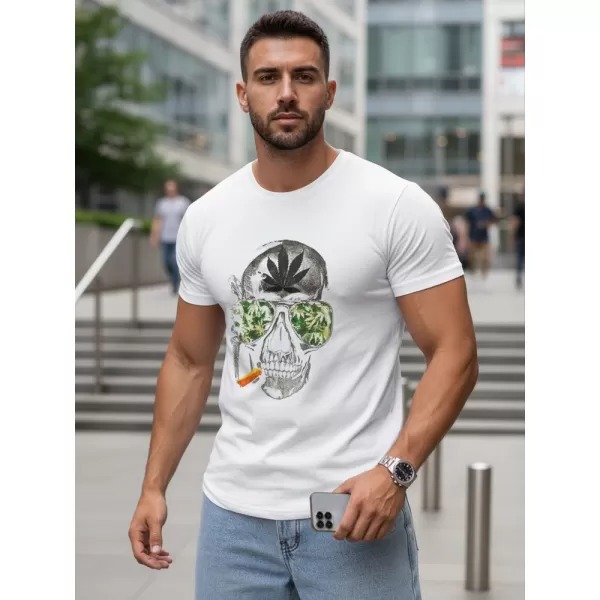  Pánské triko DSTREET RX4922 BÍLÁ 
