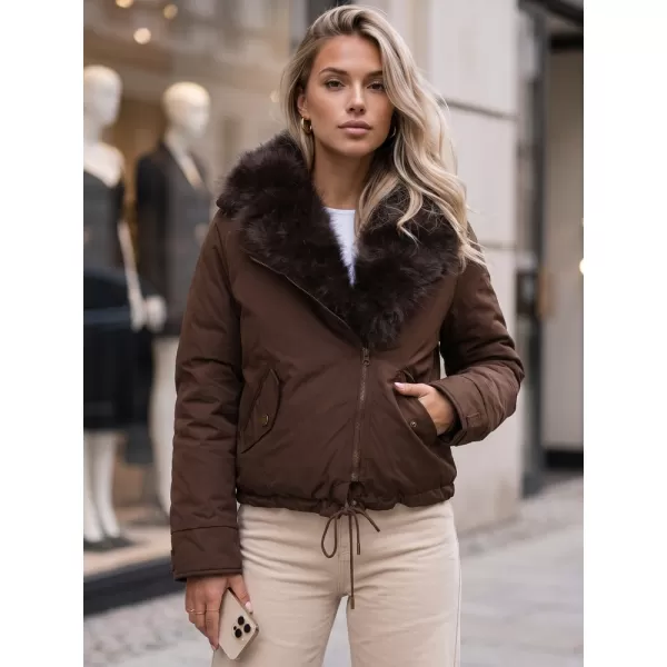  Dámská bunda DSTREET TY6071 KARAMELOVÁ 
