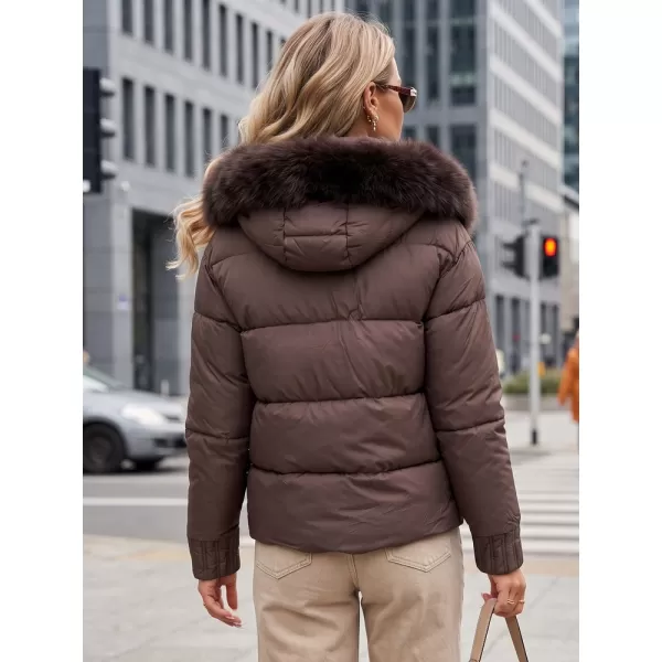  Dámská bunda DSTREET TY5831 HNĚDÁ 