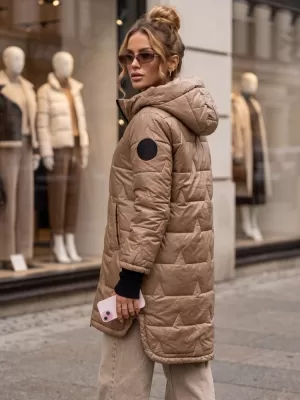Dámská bunda DSTREET TY5791 BÉŽOVÁ
