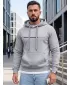 Pánská mikina DSTREET NX5128BX-02-09 SVĚTLE ŠEDÁ
