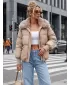Dámská bunda DSTREET TY5816 KARAMELOVÁ