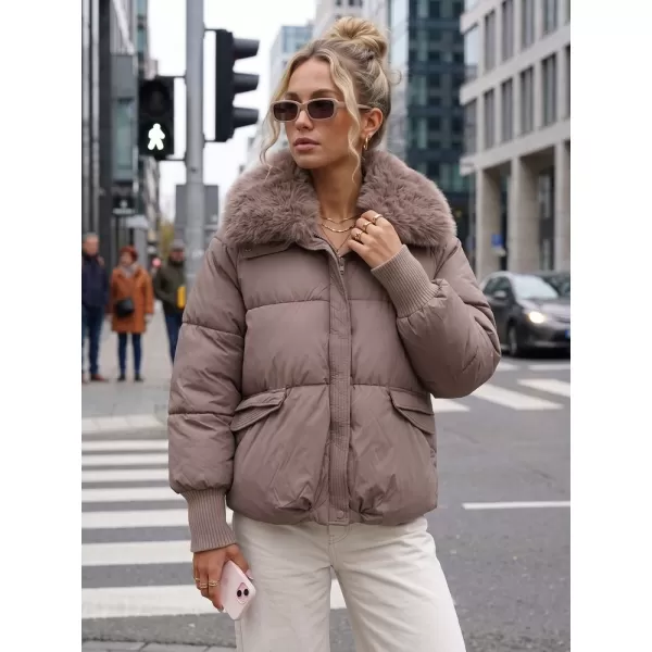  Dámská bunda DSTREET TY5820 HNĚDÁ 