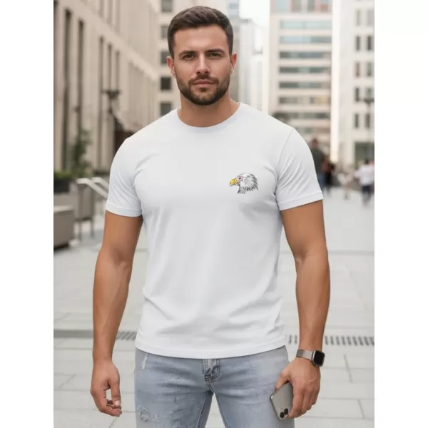  Pánské triko DSTREET NX0148R-WH BÍLÁ 