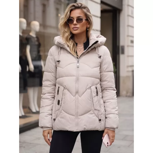  Dámská bunda DSTREET TY5750 BÉŽOVÁ 