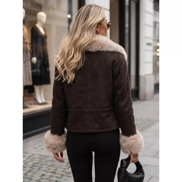  Dámská bunda DSTREET TY5704 HNĚDÁ 