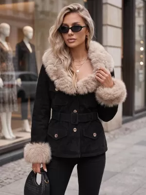 Dámská bunda DSTREET TY5850 ČERNÁ