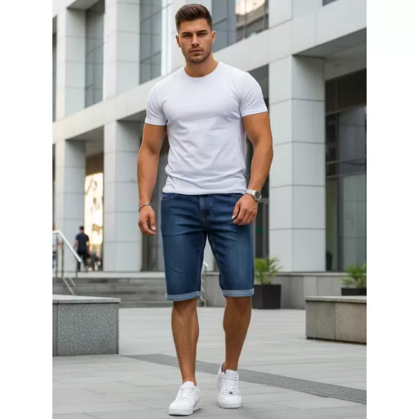  Pánské kraťasy DSTREET SX2613 NÁMOŘNÍ MODRÁ 
