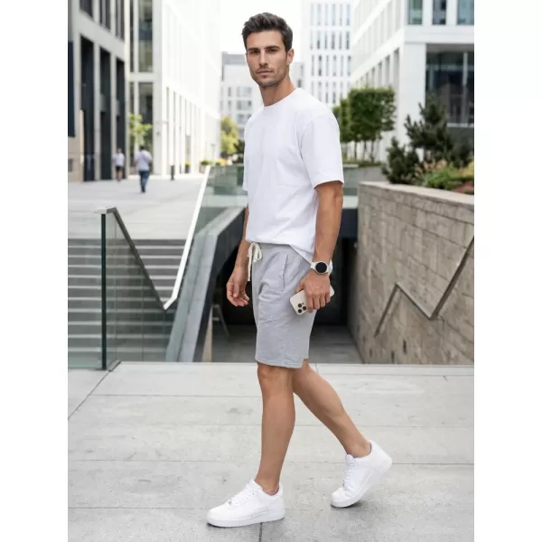  Pánské kraťasy DSTREET SX2621 SVĚTLE ŠEDÁ 