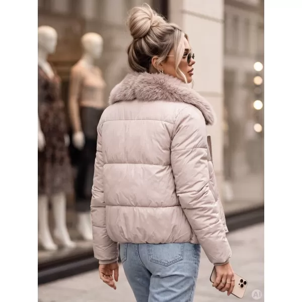  Dámská bunda DSTREET1 TY6106 BÉŽOVÁ 