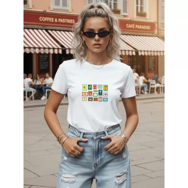  Dámské triko DSTREET NX8022RY-WH BÍLÁ 