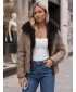 Dámská bunda DSTREET TY6085 KHAKI