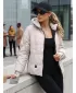 Dámská bunda DSTREET TY5761 BÉŽOVÁ