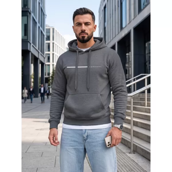  Pánská mikina DSTREET NX5128BX-05-09 TMAVĚ ŠEDÁ 