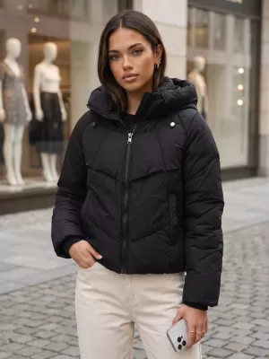 Dámská bunda DSTREET TY6082 ČERNÁ
