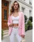 Dámská bunda DSTREET PY0146 RŮŽOVÁ